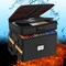 Fireproof Document File Box with Lock | Water resistant Organizer | Portable Collapsible Storage Cabinet